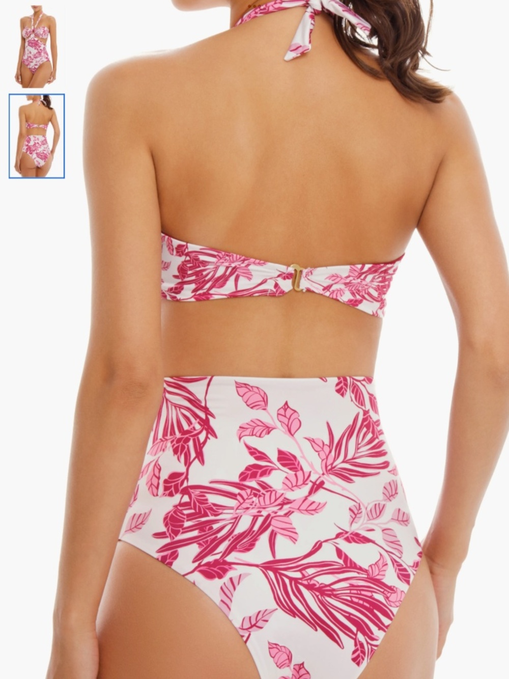 Cosita Linda Halter One-Piece Swimsuit, size XL - Picture 2 of 12